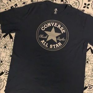 Bluish Gray oversized fit medium converse shirt